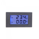 D85-2042A LCD Dual Display Digital Ammeter Voltmeter AC Volt Current Meter