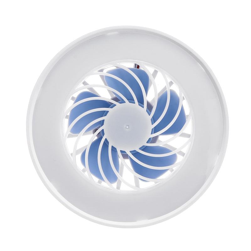 12W E27 LED Spot Night Light Downlight Fan Ring Lamp White 220V