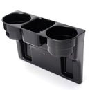 Universal Car Table Multifunctional Auto Seat Wedge Water Cup Drink Holder Seat Back Food Tray Phone Mount Pallet Shelf