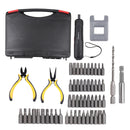 YUNZHONG 58In 1 Li-ion Battery Electric Screwdriver Micro USB Screw Driver for Household DIY Tool