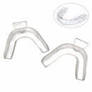 2Pcs Transparent Night Guard Teeth Whitening Grinding Mouth Trays Shield Gum Dental Equipment