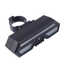 Bicycle Bike Rear Tail Laser LED Indicator Turn Signal Light Wireless Remote Tail Light USB Charging