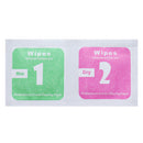 2Pcs 8cm Car Waterproof PET Anti-fog Rearview Mirror Soft Protective Film Transparent Round