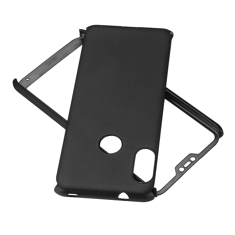 Bakeey Full Body Shockproof Hard PC Protective Case with Tempered Glass for Xiaomi Redmi 6 Pro / Mi A2 Lite
