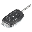 Car Remote Key Case Fob 3 Button Flip Key Shell Left Fold for Hyundai Santa Fe 13-14 PG180A