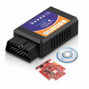 KOLSOL ELM327 V1.5 bluetooth Car OBD2 Automobile Diagnostic Scanner Tool With Switch Modified 12V For Ford