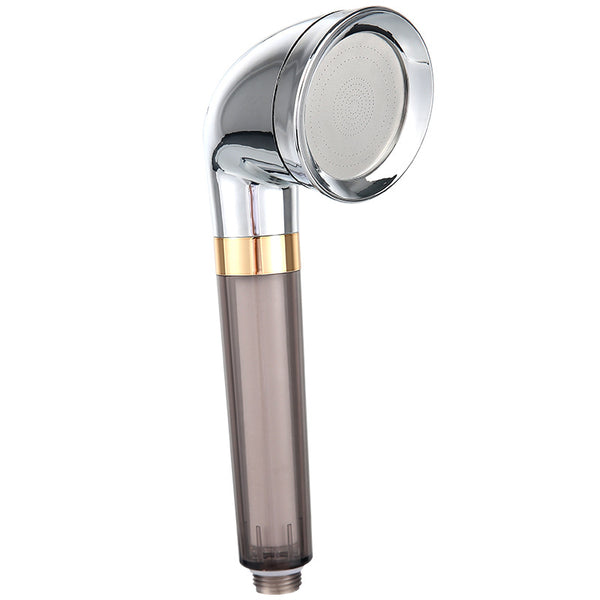 Minleaf ML-SH8 Stainless Steel Mirror Shower Head Massage Pressurized Double Filter Shower Nozzle Sprinkler With VC Filter Rod