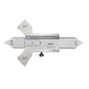 Machifit Welding Gauge Weld Inspection Gage Weld Seam Bead/Fillet/Crown Test Ulnar Ruler 60 70 80 90 Degree Angle Measure