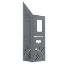 ABS Plastic Woodworking 0-170mm T Ruler 45 90 Degree Angle Ruler Multifunctional Marking Protractor Gauge Measuring Tools