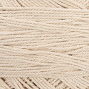 L350M D2mm Macrame Rope Natural Beige Cotton Twisted Cord Braided Wire For Hand Craft