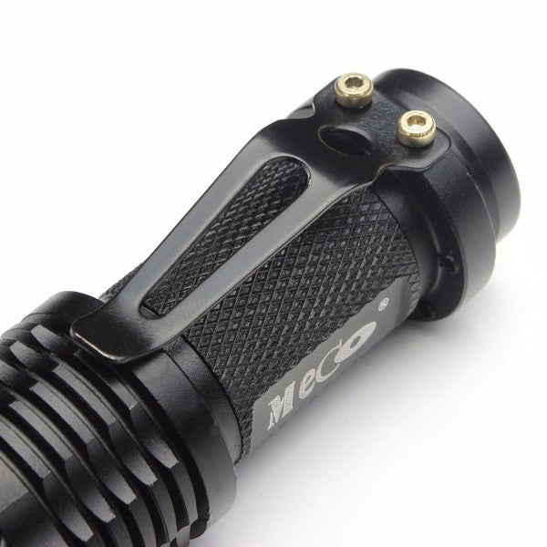 2Pcs Camouflage MECO Q5 500LM Multicolor Zoomable Mini LED Flashlight 14500/AA