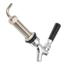 80mm Chrome Long Shank Valve Tap Faucet for Home brew