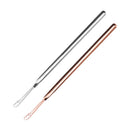 Y.F.M 13.6cm Stainless Steel Silver Three Links Clear Earwax Ear Spoon Tool