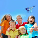 43CM EPP Foam Hand Throw Airplane Fighter Launch Glider Plane Kids Fun Toy Gift