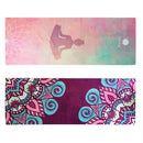 KALOAD 1.5mm Nature Rubber Yoga Mat Exercise Gym Towerl Fitness Mats