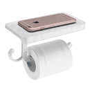 AU Wall Mounted Toilet Roll Tissue Paper Shelf Holder Stand Phone Shelf Bathroom Paper Hold