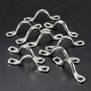 10Pcs Stainless Steel Boat Marine Canopy Bimini Pad Eye Strap Loop 5mm