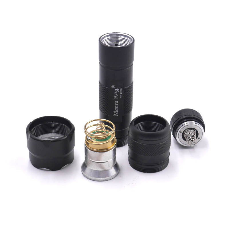 MantaRay 502B XPL V5 V6 1300Lumens 5 Modes LED Flashlight 18650 Tactical Light