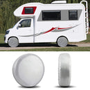 2Pcs Silver Spare Wheel Cover Tyre Tire Storage Bag for Car Van Caravan Truck