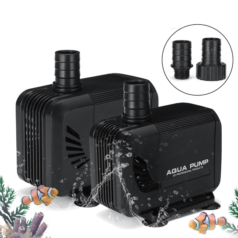 15W/35W/40W/45W Submersible Fish Water Pump Pond Aquarium Air Pump Fish Tank Bottom Suction