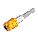 Drillpro 31Pcs Screwdriver Bit Set Torx Hex Slotted Pozi Phillips Screwdriver Bits with Quick Release Hex Chuck Extension Adapter