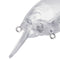 ZANLURE 10Pcs/Set 7.5CM 10.2G Unpainted Crankbait Saltwater Fishing Baits Wobbler Blank Fishing Lure