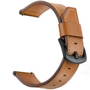22mm Genuine Leather Watch Band Lack of Angle Watch Strap for Xiaomi Amazfit 2 Smart Watch