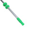 Reusable Drinking Straw Stainless Steel Drink Straws Cleaning Brushes Set with Silicone head
