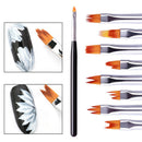 Nail Petals Pen Nail Art Carved Pen Manicure Tools Painted Brush Nail Art Tool