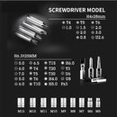 HILDA 43 In 1 Precision Ratcheting Screwdriver Set Magnetic Screwdrivers Set Electronics Repair Tool DIY Driver Kit