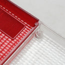 Car Rear Tail Light Lens Cover Plastic 303x132mm Pair for Iveco Eurocargo Daily for Peugeot