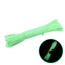 IPRee Nylon 20M Fluorescent Climbing Camping Tent Rope 9 Strands Luminous High-strength Paracord