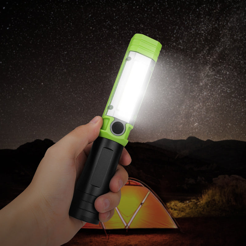 XPE COB LED Aluminum Alloy Work Light Telescopic Magnet Screw Picker Repair Multifunction Flashlight