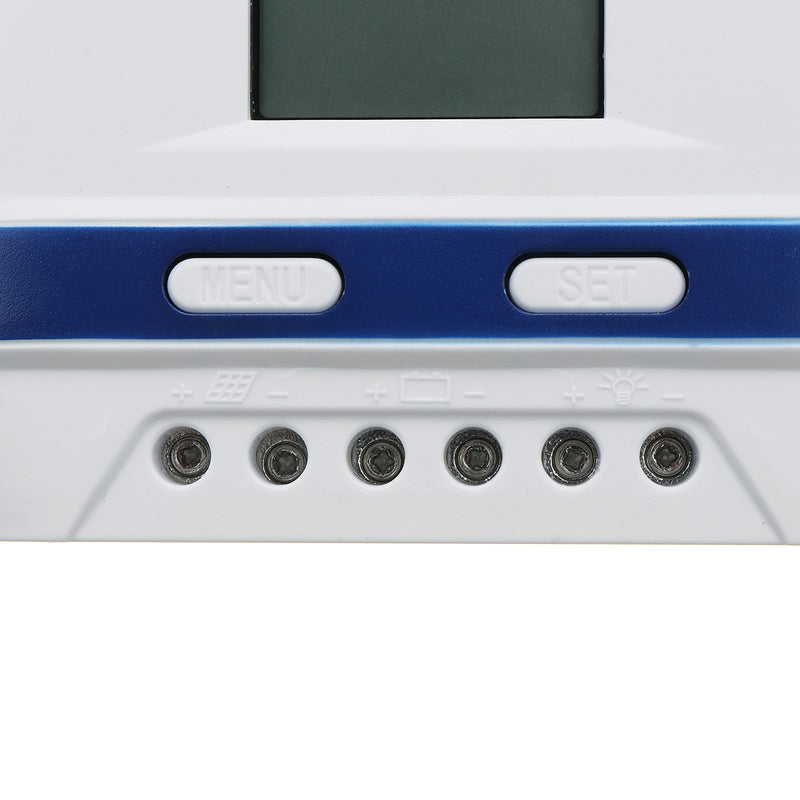 LT2024 LCD 30/40/50A PWM Solar Controller LCD Solar Charge Controller Dual USB Solar Panel Controller