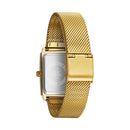 SHENGKE SK K0119 Ladies Dress Rectangular Shape Drape Dial  Business Women Quartz Watch