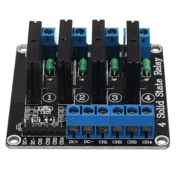5V 4 Channel SSR G3MB-202P Solid State Relay High level Trigger Module For