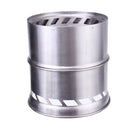 Outdoor Portable Firewood Alcohol Burning Stove Cooking Burner Furnace Camping Picnic