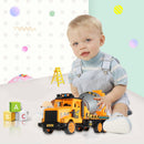 Baby Kids Fire Tanker Truck Construction Agitating Lorry Vehicle Cars Model Toys for Kids Children Toddlers Boys Gift