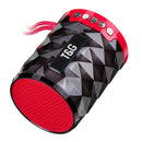 Mini Wireless bluetooth Speaker FM Radio TF Card Colorful Light Music Speaker with Mic