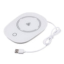 Smart Cup Warmer Heat USB Beverage Mug Mat Office Tea Coffee Heater Pad Timing