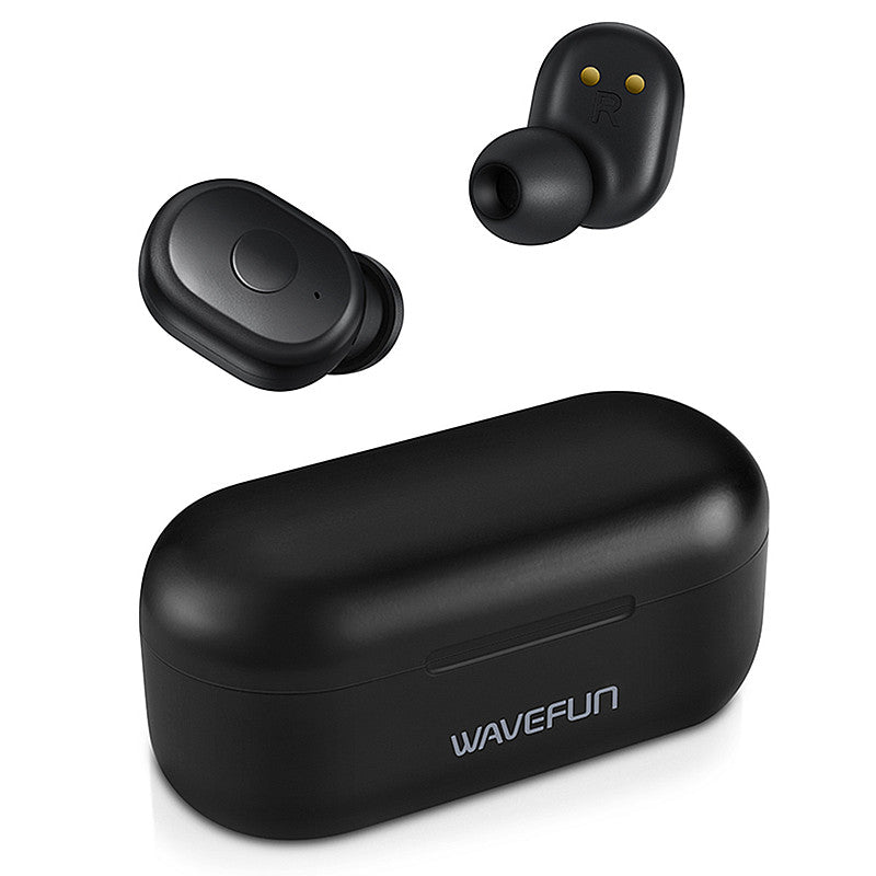 Wavefun X-Pods 2L TWS bluetooth 5.0 Earphone AAC&SBC Audio Waterproof Binaural Call True Wireless Earbuds for Iphone X XR Xiaomi