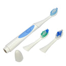 QYG Q2 Sonic Electric Toothbrush Powerful  IPX7 Waterproof Blue & Orange With 3 Toothbrush Head