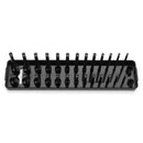 1/4 Inch Metric 28 Slot Socket Rack Storage Rail Tray Holder Shelf Organizer Machinery Parts