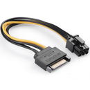 UGREEN 15p to 6p Power SATA Cable for Graphics Card