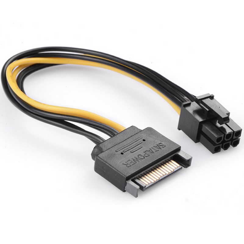 UGREEN 15p to 6p Power SATA Cable for Graphics Card