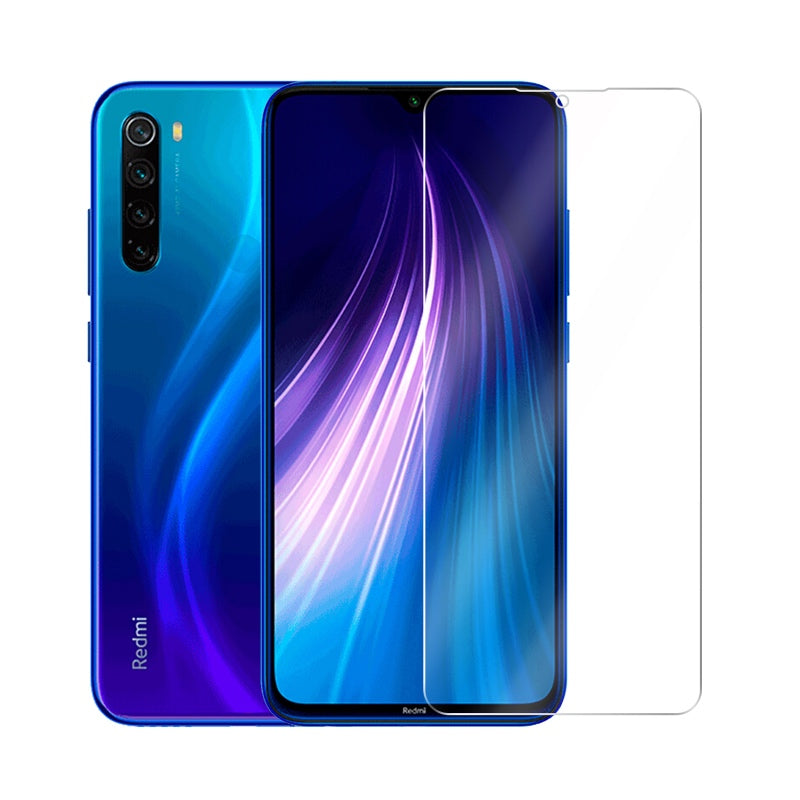 For Xiaomi Redmi Note 8 Bakeey Anti-Explosion Tempered Glass Screen Protector + 2PCS Anti-Scratch Phone Lens Protector
