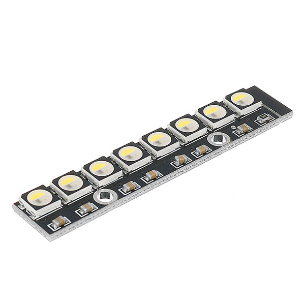Straight Board 8x 5050 RGBW Cool White LED 6000K With Integrated Drivers Module