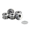 GUB 5pcs M8*8 Aluminum Alloy Bike Tooth Disc Screw  Fit for Bicycle Crankset Double Chainring