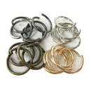 20 Pieces Metal Jewellery Findings Connector DIY Necklace Open Jump Rings 22mm