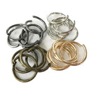 20 Pieces Metal Jewellery Findings Connector DIY Necklace Open Jump Rings 22mm